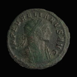 Picture 1/2 -Aurelianus Roman emperor - antoninianus