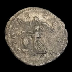 Picture 2/2 -Roman Emperor Geta (212 BC) silver denarius - VICT AETERN