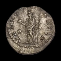 Picture 2/2 -Roman Empress Julia Soemias (218-222 AD) silver denarius - VENVS CAELESTIS