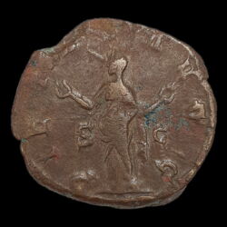 Kép 2/2 - Trebonianus Gallus római császár bronz sestertius