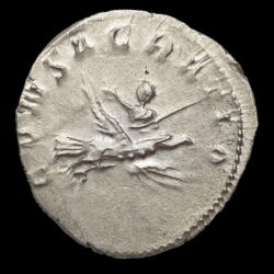 Kép 2/2 - II. Valerianus római császár (Kr.u. 256-258) ezüst antoninianus