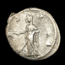 Picture 2/2 -Iulia Mamaea (A. D. 222-235) silver denarius - VESTA