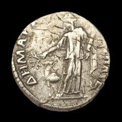Kép 2/2 - Traianus római császár (Kr.u. 98-117) ezüst denár - Bostra