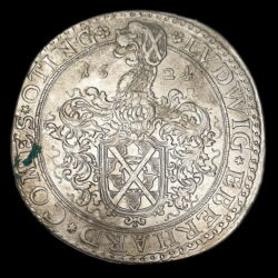 Picture 1/2 -Ludwig Eberhard silver thaler 1624 Otingen