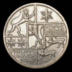 Kép 1/2 - 3 Reichsmark 1927 Marburg