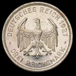 Picture 2/2 -3 Reichsmark 1927 Tübingen