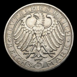 Kép 2/2 - 3 Reichsmark 1928 Dürer