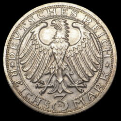 Picture 2/2 -3 Reichsmark 1928 Naumburg