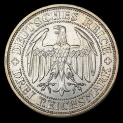 Kép 2/2 - 3 Reichsmark 1929 Meissen