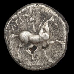 Picture 2/2 -Audoleon-style Celtic silver tetradrachma