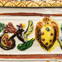 Picture 8/9 -Assisi faience-ceramic box