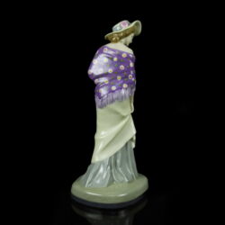 Kép 3/5 - Johanna Meier-Michel (1876-1930) porcelán kalapos hölgy figura