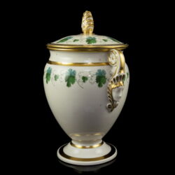 Kép 2/5 - Alt Wien porcelán fedeles cukortartó (1825)