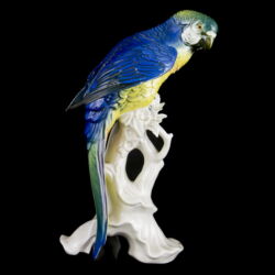 Kép 1/8 - ENS porcelán papagáj figura