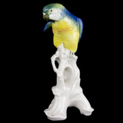 Kép 4/8 - ENS porcelán papagáj figura