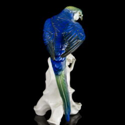 Kép 7/8 - ENS porcelán papagáj figura