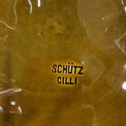 Kép 4/4 - Schütz Cilli fajansz falitál gólyával