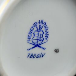 Kép 4/6 - Herendi porcelán kiskaspó (VBO) Viktória dekorral