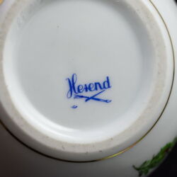 Picture 5/5 -Herend small bonbonniere painted with flower decor