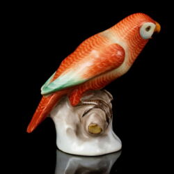Kép 3/5 - Herendi porcelán papagáj figura