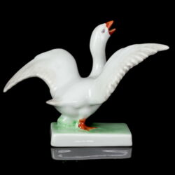 Kép 2/3 - Herendi porcelán liba figura