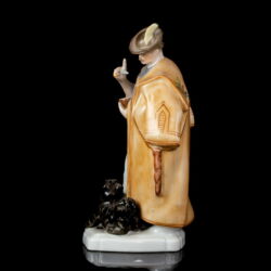 Kép 2/5 - Herendi porcelán kenyérszelő juhász kisplasztika