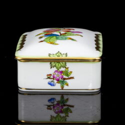 Picture 3/5 -Herendi porcelán dobozka VBO Viktória dekorral