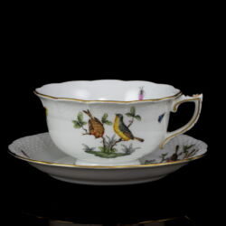 Picture 1/4 -Herendi teáscsésze és alj (RO) Rotschild dekorral