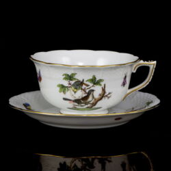 Picture 1/4 -Herendi teáscsésze és alj (RO) Rotschild dekorral