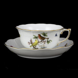 Picture 1/4 -Herendi teáscsésze és alj (RO) Rotschild dekorral