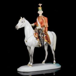 Picture 1/8 -Herendi Hadik András huszár lóháton