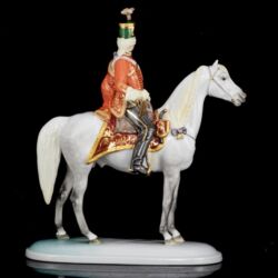 Picture 4/8 -Herendi Hadik András huszár lóháton