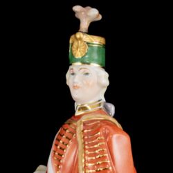 Picture 5/8 -Herendi Hadik András huszár lóháton