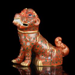 Picture 2/10 -Herendi Foo kutya porcelán figura (1947)