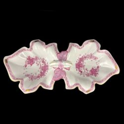 Picture 3/5 -Herendi porcelán dupla kínálótál pink indiaikosár dekorral 