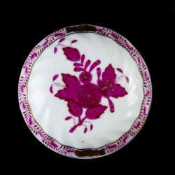 Kép 2/4 - Herendi pink Apponyi mintás pici bonbonier