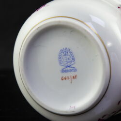 Kép 4/4 - Herendi Pink Apponyi cukortartó fedelével (teáskészlethez)