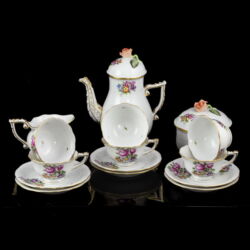 Picture 1/7 -Herendi virágcsokor mintás kávéskészlet