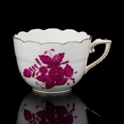 Picture 1/3 -Pink Apponyi dekorral festett Herendi kávéscsésze (alj nélkül!)