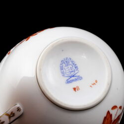 Picture 3/3 -Orange Apponyi mintával festett Herendi kávéscsésze (alj nélkül!)