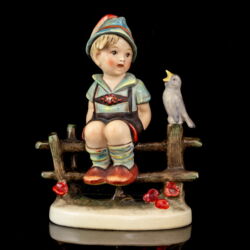 Picture 2/4 -Hummel figurine "Wayside Harmony"  Little boy with bird