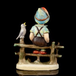 Picture 3/4 -Hummel figurine "Wayside Harmony"  Little boy with bird