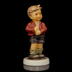 Picture 1/6 -Goebel figura "Spring gift" Ajándékozó kisfiú