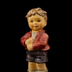 Picture 4/6 -Goebel figura "Spring gift" Ajándékozó kisfiú