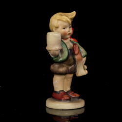 Picture 1/6 -Goebel porcelán fiú hintalóval - figurális gyertyatartó