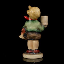 Picture 4/6 -Goebel porcelán fiú hintalóval - figurális gyertyatartó