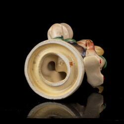 Picture 6/6 -Goebel porcelán fiú hintalóval - figurális gyertyatartó