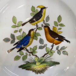 Kép 2/3 - Meisseni stílusú porcelán tányér