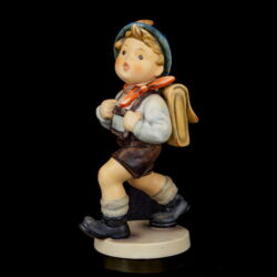 Picture 1/7 -Goebel figure "School truant" Boy with school bag ​