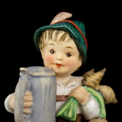 Picture 6/7 -Goebel figurine "For Father" The helping boy with a beer mug and crops in his hands ​